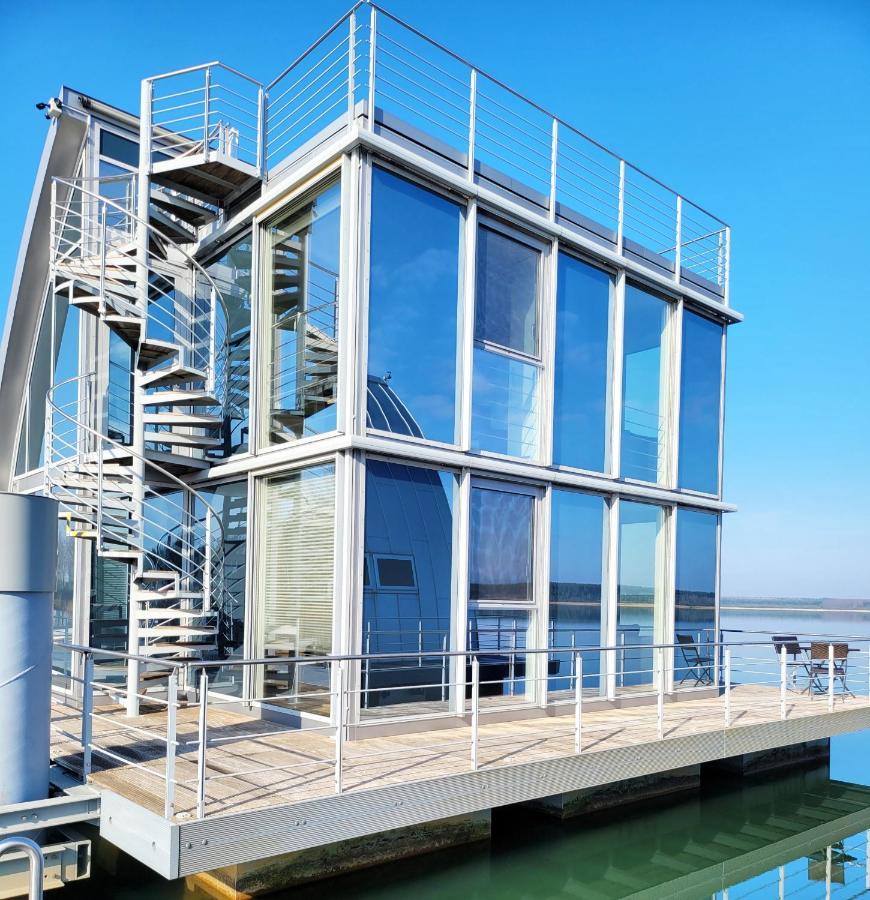 Schwimmende Ferienwohnung Sundowner Elsterheide Exterior photo